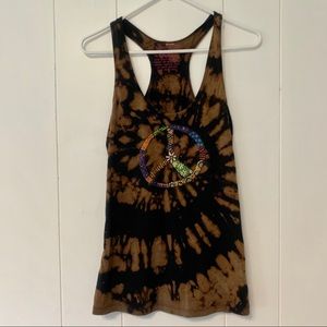 Truly Whimsical | Upcycled Beaded Peace tank